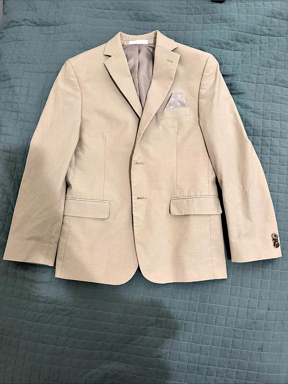 Michael Kors Beige Cotton Blazer